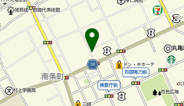 や台ずし 丸亀駅富屋町の地図画像