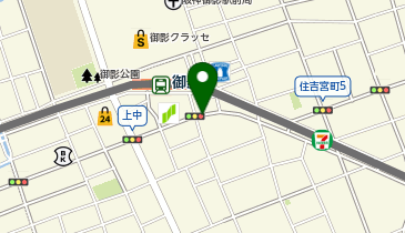 や台ずし 阪神御影駅南口町の地図画像