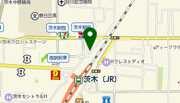 や台ずしJR茨木西駅前町の地図画像