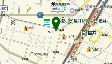 や台ずし 福井駅前町の地図画像