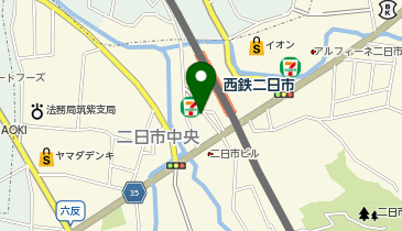 や台ずし 西鉄二日市駅前町の地図画像