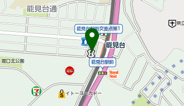 東京個別指導学院能見台教室の地図画像