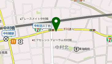 東京個別指導学院中村橋教室の地図画像