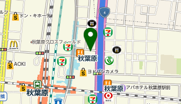 東京個別指導学院秋葉原教室の地図画像