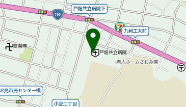 生活彩家 戸畑共立病院店の地図画像