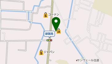 ポプラ 大東町店の地図画像