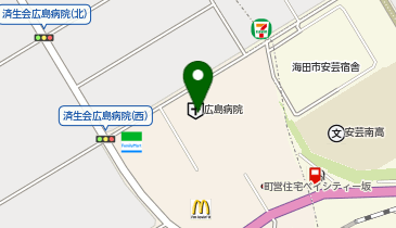 生活彩家 済生会広島病院店の地図画像