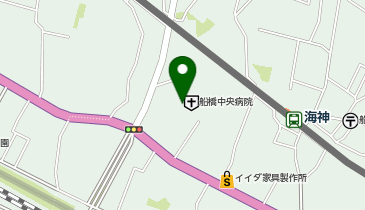 生活彩家 船橋中央病院店の地図画像