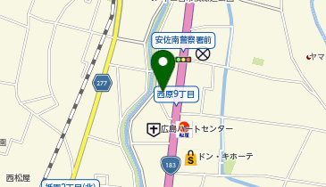 ポプラ テキサス祇園店の地図画像