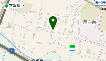 ポプラ 面影橋店の地図画像