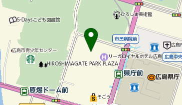 生活彩家 リーガロイヤルホテル広島店の地図画像