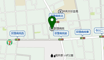 生活彩家 荻窪病院店の地図画像