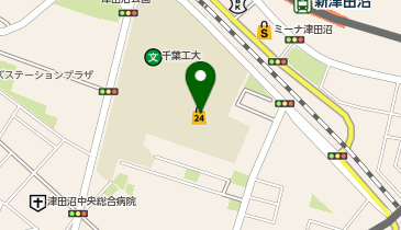 生活彩家 千葉工業大学 購買津田沼店の地図画像