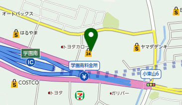 ポプラ 神戸学園南店の地図画像