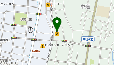 ポプラ ホテルオークス森ノ宮店の地図画像