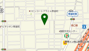 生活彩家 岡山朝日医療大学校店の地図画像