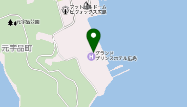 生活彩家 グランドプリンスホテル広島店の地図画像