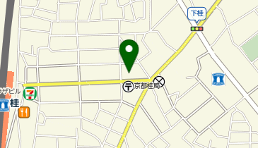 ポプラ 桂木ノ下町店の地図画像