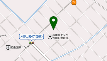 生活彩家 大田記念病院店の地図画像