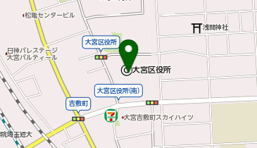 生活彩家 大宮区役所店の地図画像