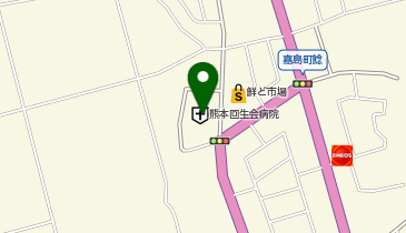 生活彩家 熊本回生会病院店の地図画像