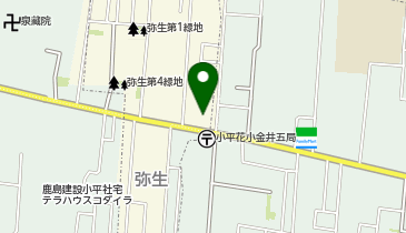 ビッグ・エー東久留米弥生店の地図画像