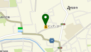 ビッグ・エー東久留米金山店の地図画像