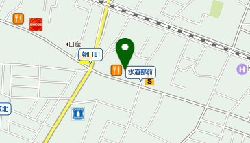 ビッグ・エー昭島朝日町店の地図画像