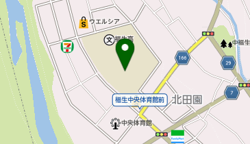 ビッグ・エー福生北田園店の地図画像