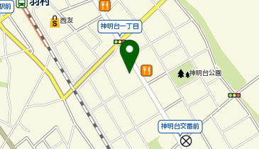 ビッグ・エー羽村神明台店の地図画像