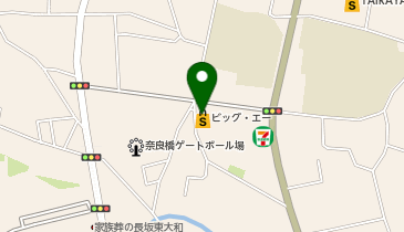 ビッグ・エー東大和奈良橋店の地図画像