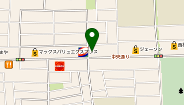 ビッグ・エー東大和仲原店の地図画像