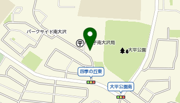 ビッグ・エー八王子南大沢店の地図画像