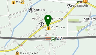 ビッグ・エー入間仏子店の地図画像