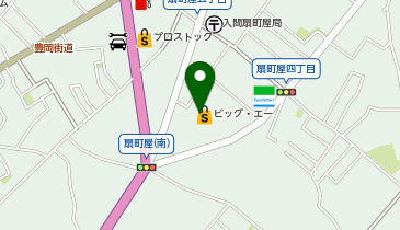 ビッグ・エー扇町屋店の地図画像