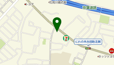 ビッグ・エー千葉朝日ケ丘店の地図画像