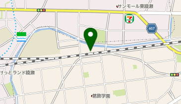 ビッグ・エー葛飾西亀有二丁目店の地図画像