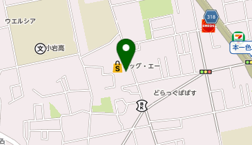 ビッグ・エー江戸川本一色店の地図画像