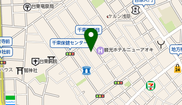 ビッグ・エー台東千束四丁目店の地図画像