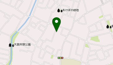 ビッグ・エー練馬東大泉店の地図画像