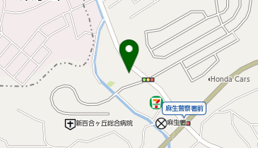 ビッグ・エー新百合ケ丘店の地図画像