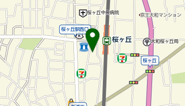 ビッグ・エー小田急桜ケ丘西口店の地図画像