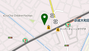 ビッグ・エー八千代大和田店の地図画像