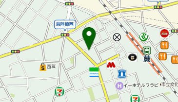 ビッグ・エー蕨中央店の地図画像