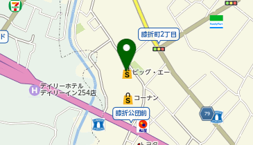 ビッグ・エー朝霞膝折団地店の地図画像