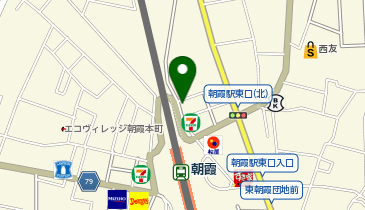 ビッグ・エー朝霞駅東口店の地図画像