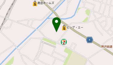ビッグ・エー東村山青葉店の地図画像