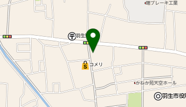 ビッグ・エー羽生東店の地図画像