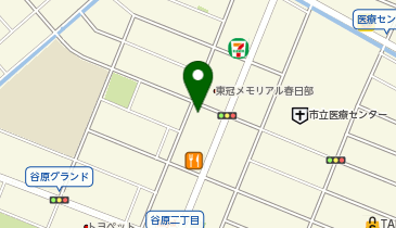 ビッグ・エー春日部ふじ通り店の地図画像