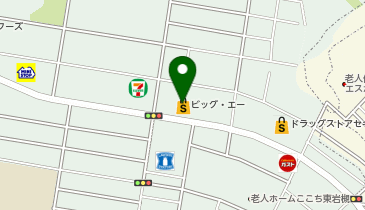 ビッグ・エー東岩槻店の地図画像